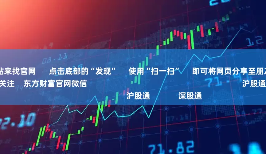 炒股配资网站来找官网 点击底部的“发现” 使用“扫一扫” 即可将网页分享至朋友圈 扫描二维码关注 东方财富官网微信 沪股通 深股通