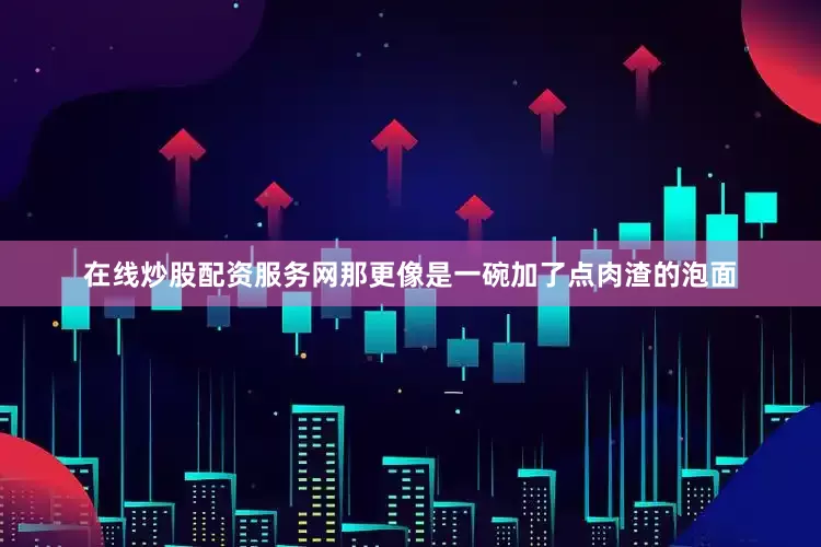 在线炒股配资服务网那更像是一碗加了点肉渣的泡面